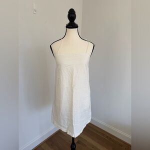 ✨ Old Navy White Linen Blend Mini Dress – XS ✨